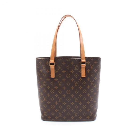 LOUIS VUITTON Brown Monogram Leather Tote Bag - Picture 1 of 10